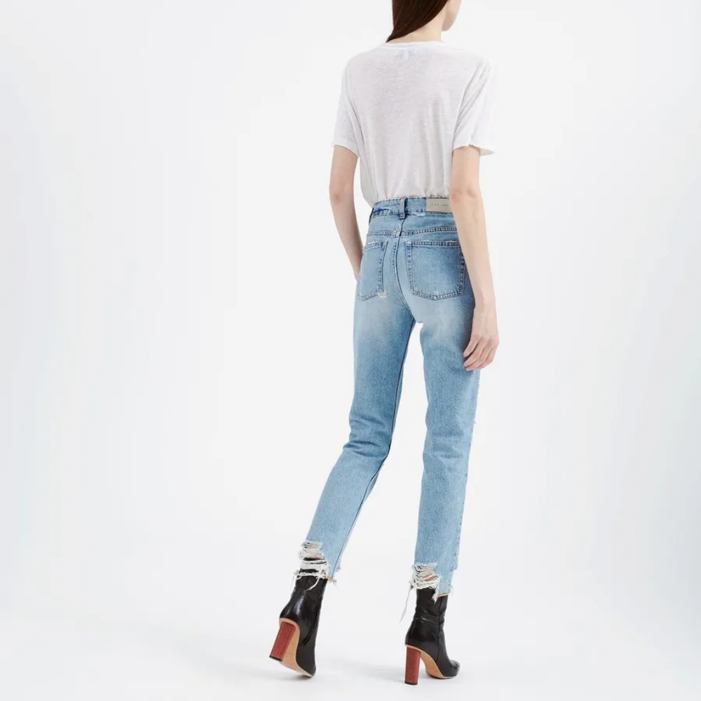 IRO Argan cropped raw-hem jeans 29 NWT - Picture 2 of 8